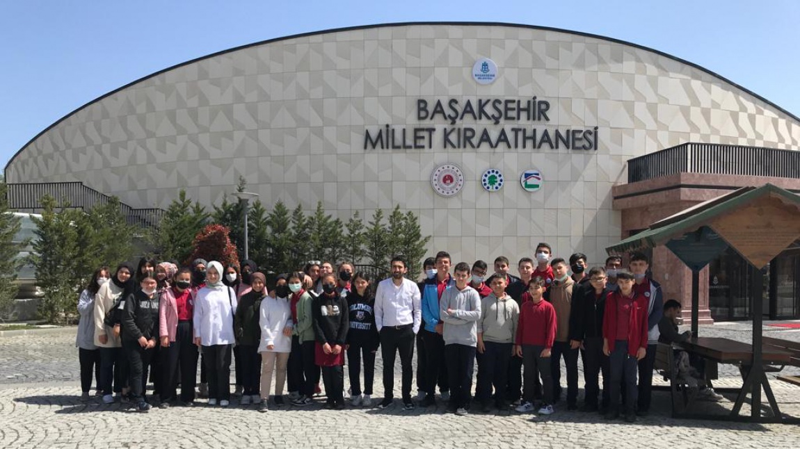 Başakşehir Millet Bahçesi ve Kütüphanesine Gezi Düzenledik